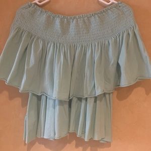 NWT Michelle by Commune - Von Maur - Smocked top
